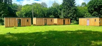 Модульне містечко для ВПО у Сосниці Модульне містечко для ВПО у Сосниці